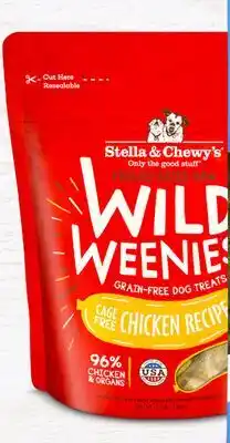 Target Stella & Chewy's Wild Weenies 3.25 - oz. chewy dog treats offer