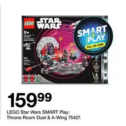 Target LEGO Star Wars SMART Play: Throne Room Duel & A-Wing 75427 offer
