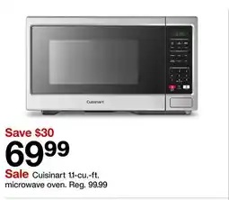 Target Cuisinart 1.1-cu.-ft. microwave oven offer