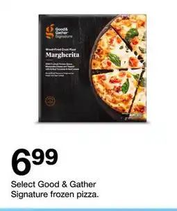 Target Select Good & Gather Signature frozen pizza offer