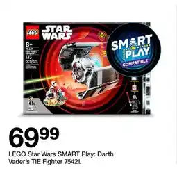 Target LEGO Star Wars SMART Play: Darth Vader's TIE Fighter 75421 offer