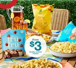 Target Quality-crafted snacks offer