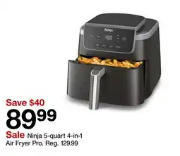 Target Ninja 5-quart 4-in-1 Air Fryer Pro offer