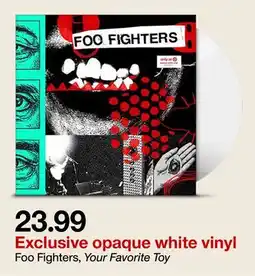 Target Foo Fighters, Your Favorite Toy offer