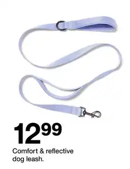 Target Comfort & reflective dog leash offer