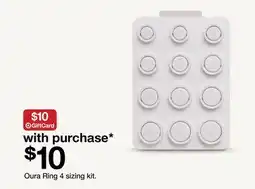 Target Oura Ring 4 sizing kit offer