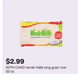 CVS Verde Valle long grain rice offer