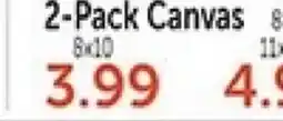 Hobby Lobby 2-Pack Canvas offer