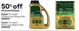 Lowe's All Scotts EZ Seed offer