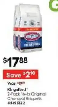 Lowe's Kingsford offer