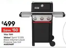 Lowe's Weber Spirit offer