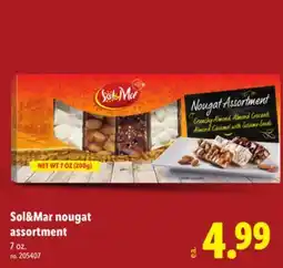 Lidl Sol&Mar nougat assortment offer