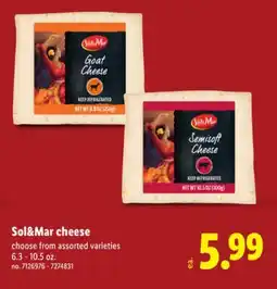 Lidl Sol&Mar cheese offer