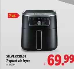 Lidl SILVERCREST 7-quart air fryer offer