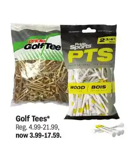 Meijer Golf Tees offer