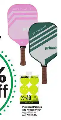 Meijer Pickleball Paddles and Accessories offer