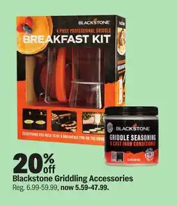 Meijer Blackstone Griddling Accessories offer