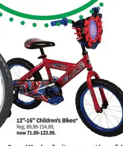 Meijer 12-16 Children's Bikes offer