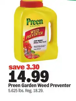 Meijer Preen Garden Weed Preventer offer