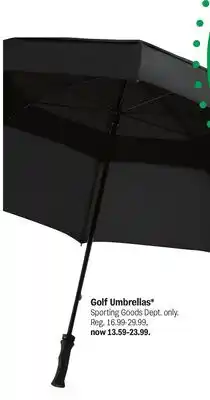 Meijer Golf Umbrellas offer