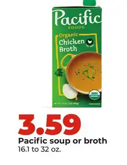 Hy-Vee Pacific soup or broth offer