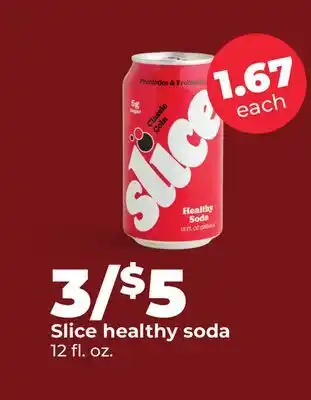 Hy-Vee Slice healthy soda offer