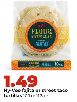Hy-Vee Hy-Vee fajita or street taco tortillas offer