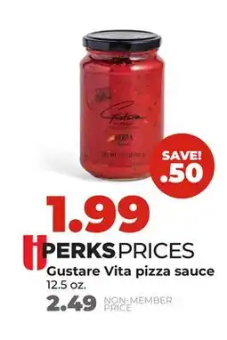 Hy-Vee Gustare Vita pizza sauce offer