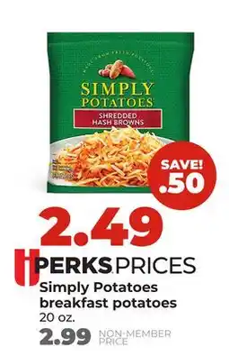 Hy-Vee Simply Potatoes breakfast potatoes offer