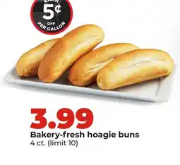 Hy-Vee Bakery-fresh hoagie buns offer