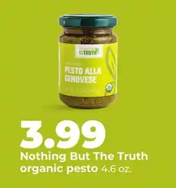 Hy-Vee Nothing But The Truth organic pesto offer