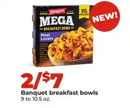 Hy-Vee Banquet breakfast bowls offer