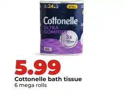 Hy-Vee Cottonelle bath tissue offer