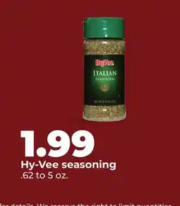 Hy-Vee Hy-Vee seasoning offer