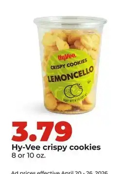 Hy-Vee Hy-Vee crispy cookies offer