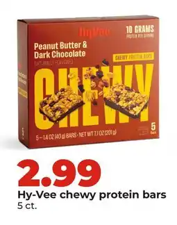 Hy-Vee Hy-Vee chewy protein bars offer