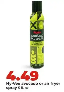 Hy-Vee Hy-Vee Avocado or air fryer spray offer