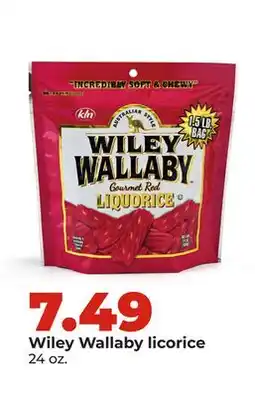 Hy-Vee Wiley Wallaby licorice offer