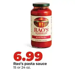 Hy-Vee Rao's pasta sauce offer