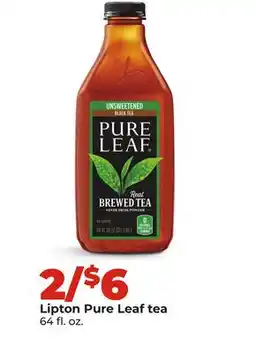 Hy-Vee Lipton Pure Leaf tea offer