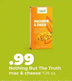 Hy-Vee Nothing But The Truth mac & cheese offer