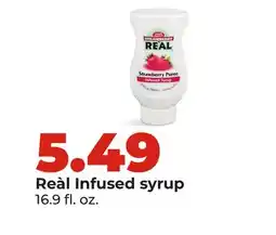 Hy-Vee Reàl Infused syrup offer