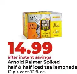 Hy-Vee Arnold Palmer Spiked half & half iced tea lemonade offer