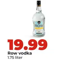 Hy-Vee Row vodka offer