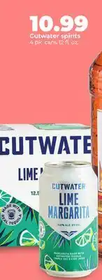 Hy-Vee Cutwater spirits offer