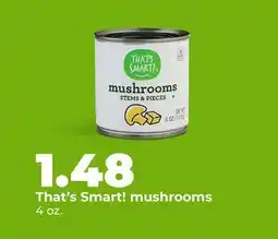 Hy-Vee That's Smart! mushrooms offer