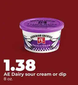 Hy-Vee AE Dairy sour cream or dip offer