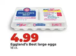 Hy-Vee Eggland's Best large eggs offer