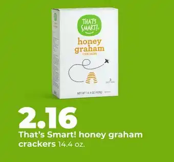 Hy-Vee That's Smart! honey graham crackers offer
