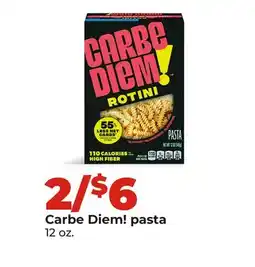Hy-Vee Carbe Diem! pasta offer